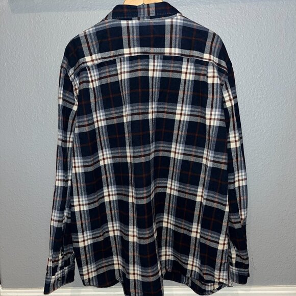 CARHARTT LOOSE FIT Heavyweight Flannel Chore Shirt Shacket Jacket EUC Men's 2XL - Picture 6 of 11